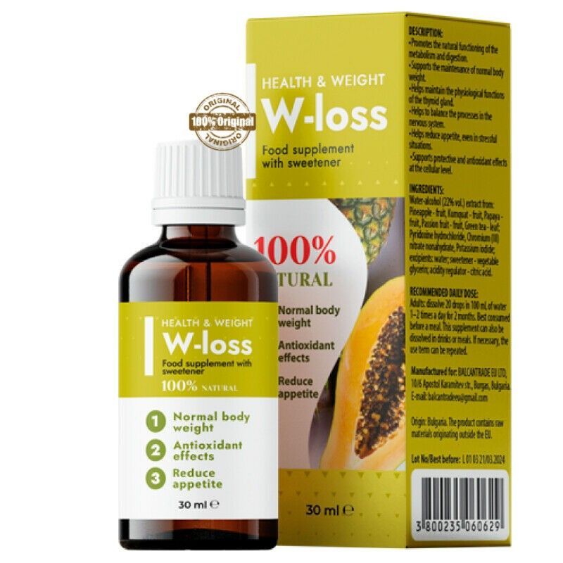 W-loss Tropfen Set 