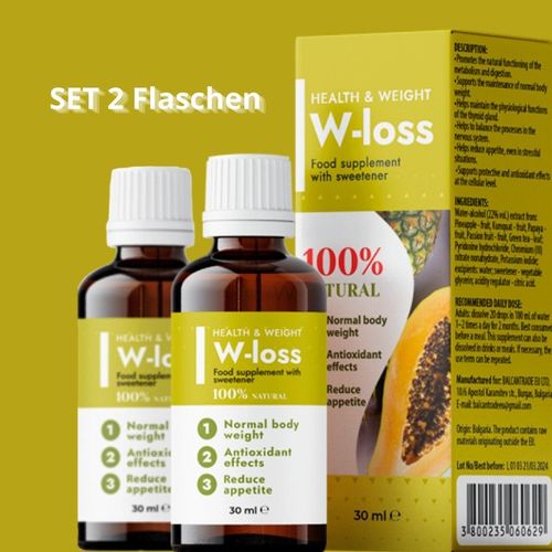 W-loss Tropfen Set 